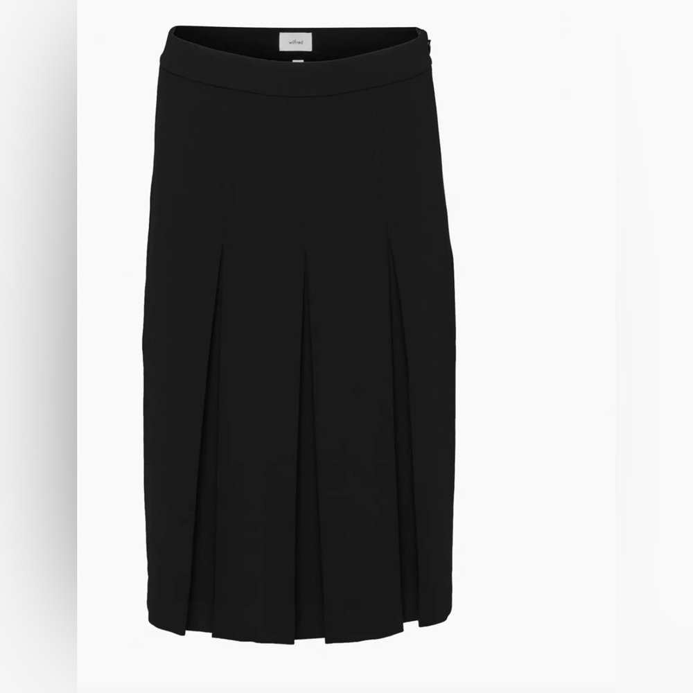 BNWT Aritzia Wilfred Windmill Pleated Skirt